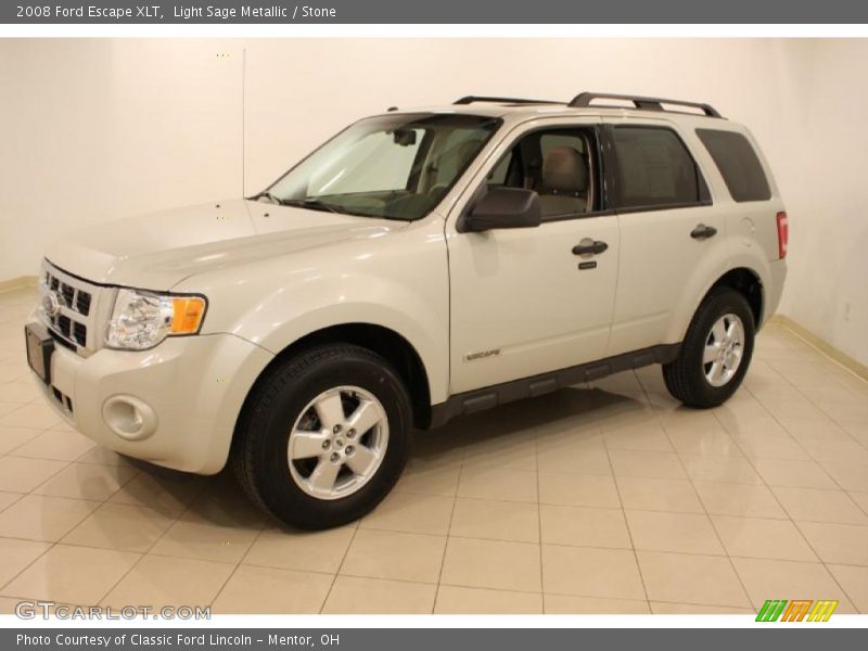 Light Sage Metallic / Stone 2008 Ford Escape XLT
