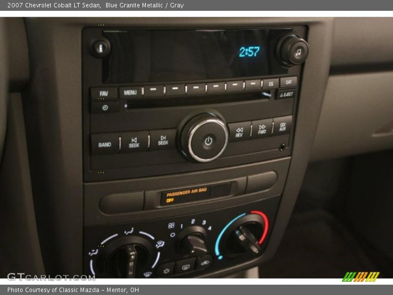 Blue Granite Metallic / Gray 2007 Chevrolet Cobalt LT Sedan
