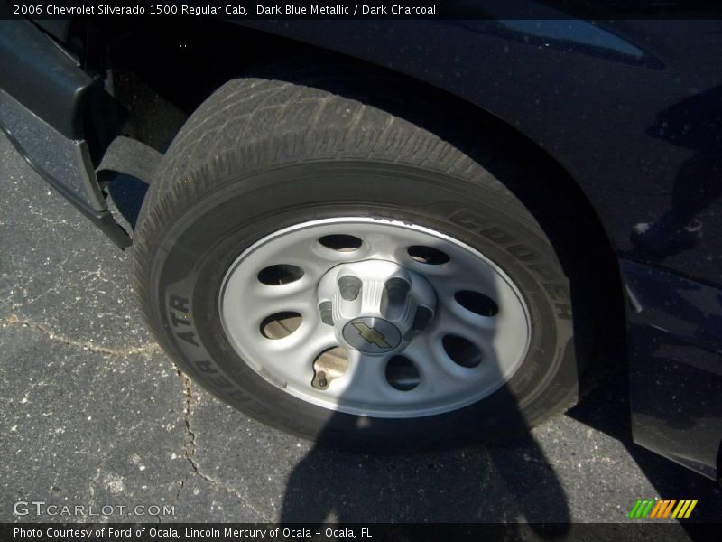Dark Blue Metallic / Dark Charcoal 2006 Chevrolet Silverado 1500 Regular Cab