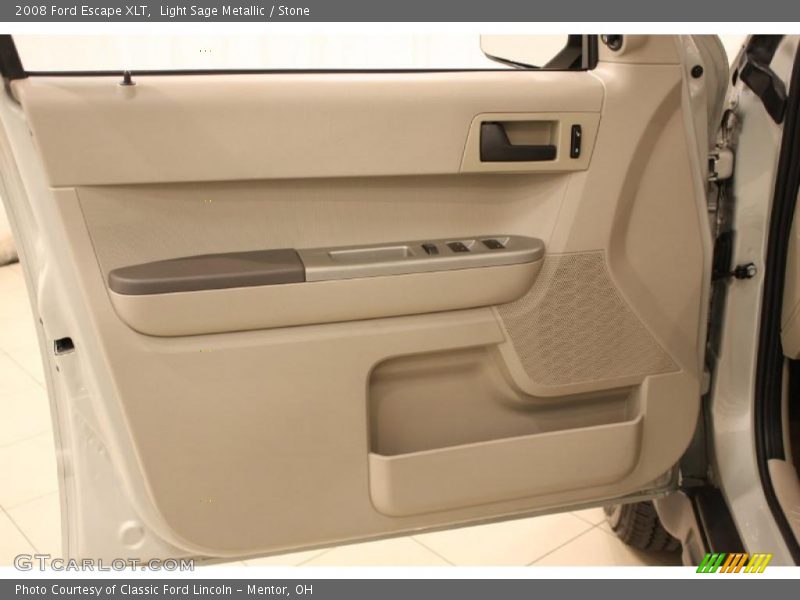 Light Sage Metallic / Stone 2008 Ford Escape XLT