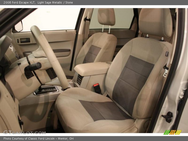Light Sage Metallic / Stone 2008 Ford Escape XLT