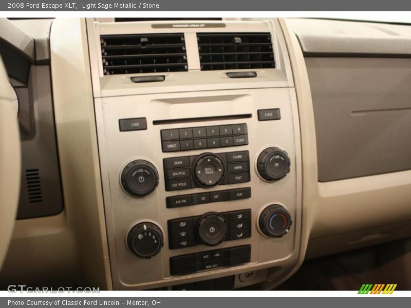Light Sage Metallic / Stone 2008 Ford Escape XLT