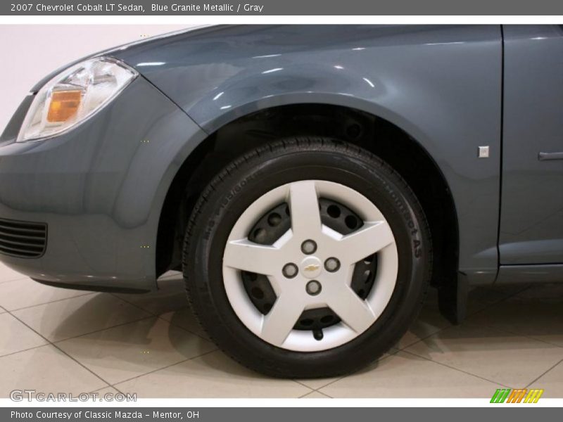 Blue Granite Metallic / Gray 2007 Chevrolet Cobalt LT Sedan