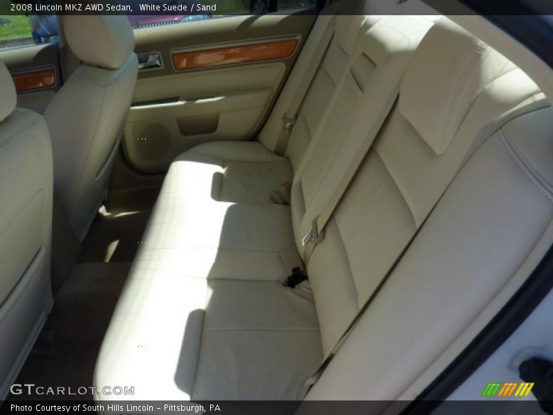 White Suede / Sand 2008 Lincoln MKZ AWD Sedan