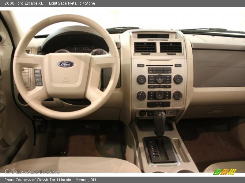Light Sage Metallic / Stone 2008 Ford Escape XLT