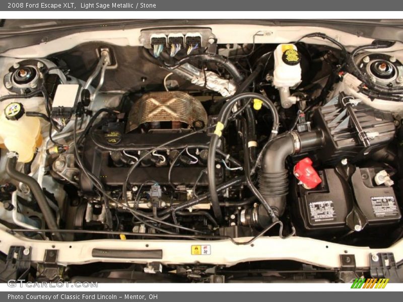 Light Sage Metallic / Stone 2008 Ford Escape XLT
