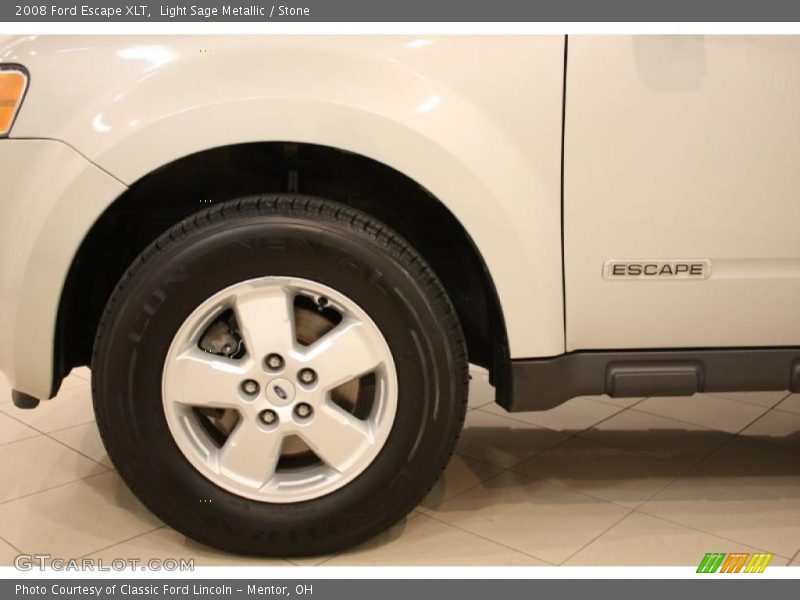 Light Sage Metallic / Stone 2008 Ford Escape XLT