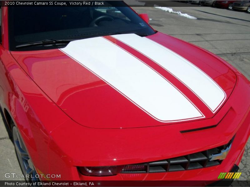 Victory Red / Black 2010 Chevrolet Camaro SS Coupe