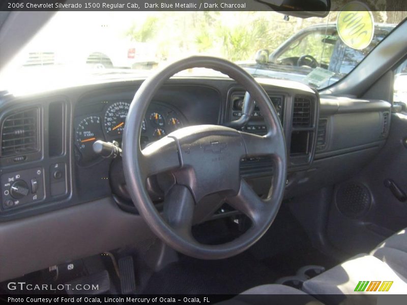 Dark Blue Metallic / Dark Charcoal 2006 Chevrolet Silverado 1500 Regular Cab