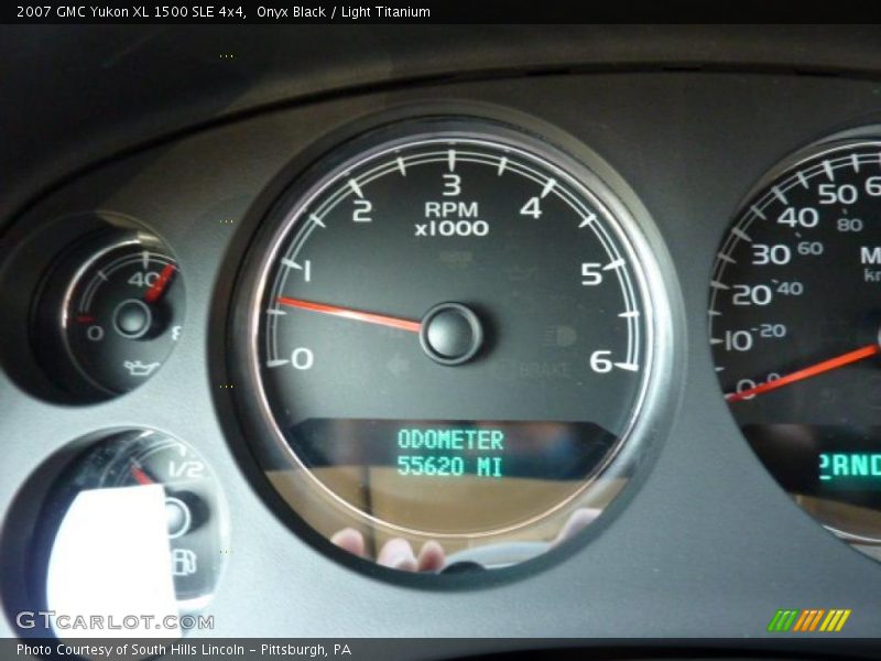 Onyx Black / Light Titanium 2007 GMC Yukon XL 1500 SLE 4x4
