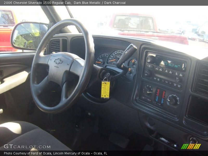 Dark Blue Metallic / Dark Charcoal 2006 Chevrolet Silverado 1500 Regular Cab