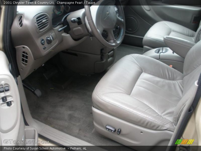  2001 Town & Country LXi Taupe Interior
