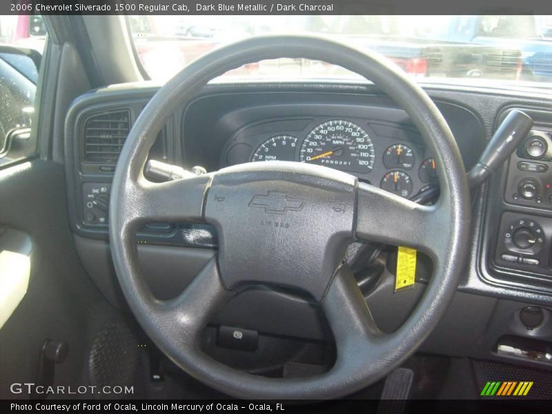 Dark Blue Metallic / Dark Charcoal 2006 Chevrolet Silverado 1500 Regular Cab