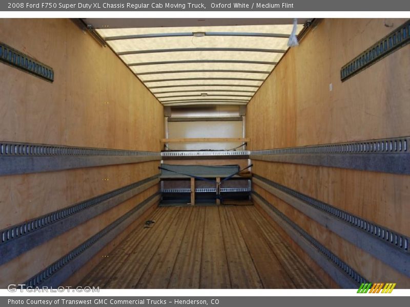  2008 F750 Super Duty XL Chassis Regular Cab Moving Truck Trunk