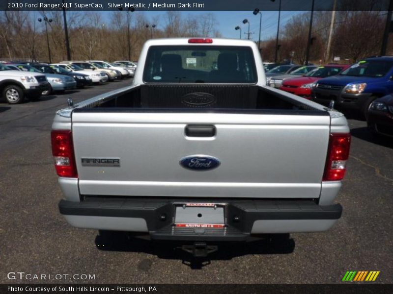 Silver Metallic / Medium Dark Flint 2010 Ford Ranger XLT SuperCab