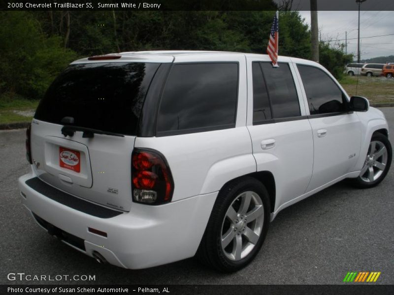 Summit White / Ebony 2008 Chevrolet TrailBlazer SS