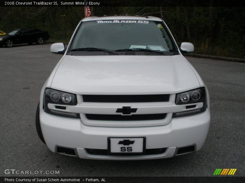Summit White / Ebony 2008 Chevrolet TrailBlazer SS