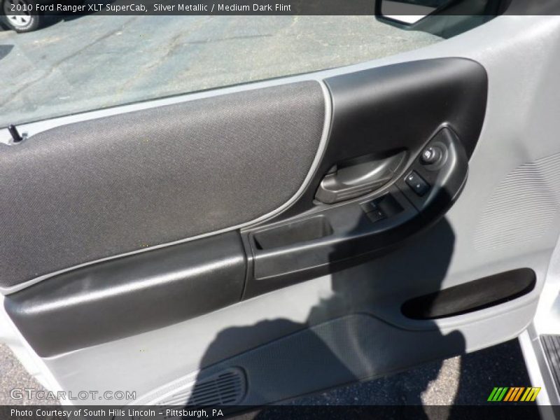 Silver Metallic / Medium Dark Flint 2010 Ford Ranger XLT SuperCab