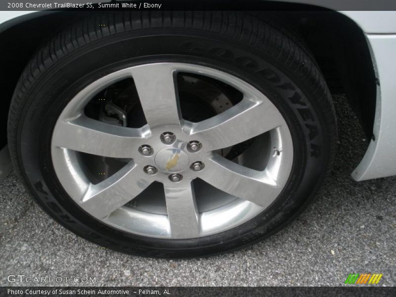 Summit White / Ebony 2008 Chevrolet TrailBlazer SS