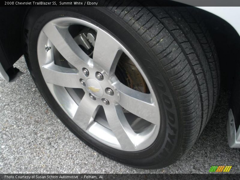 Summit White / Ebony 2008 Chevrolet TrailBlazer SS