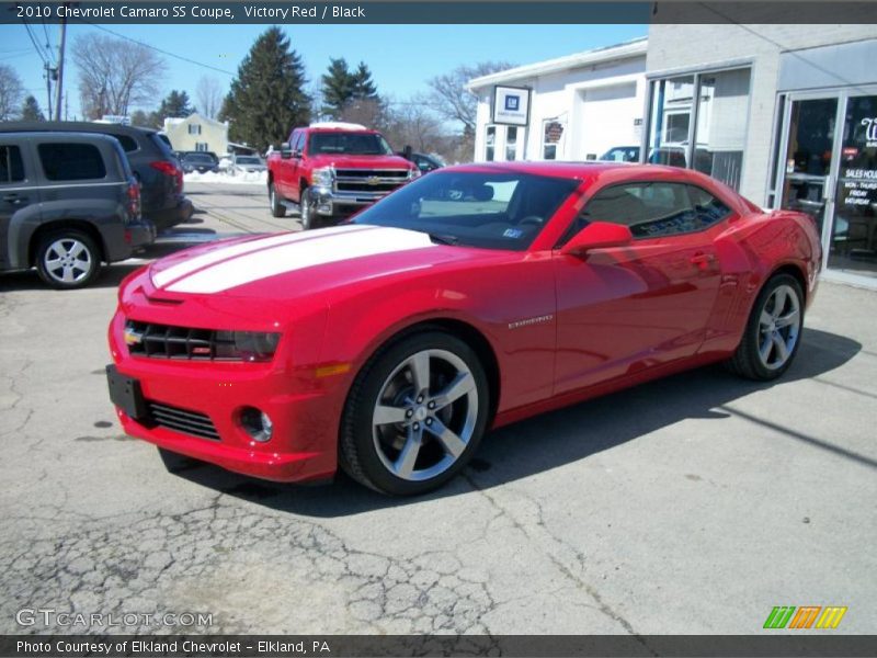 Victory Red / Black 2010 Chevrolet Camaro SS Coupe