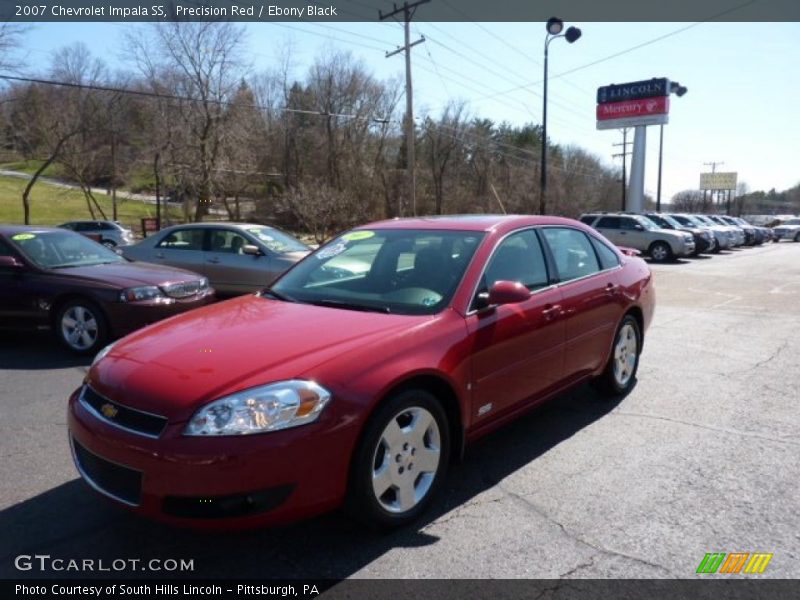 Precision Red / Ebony Black 2007 Chevrolet Impala SS