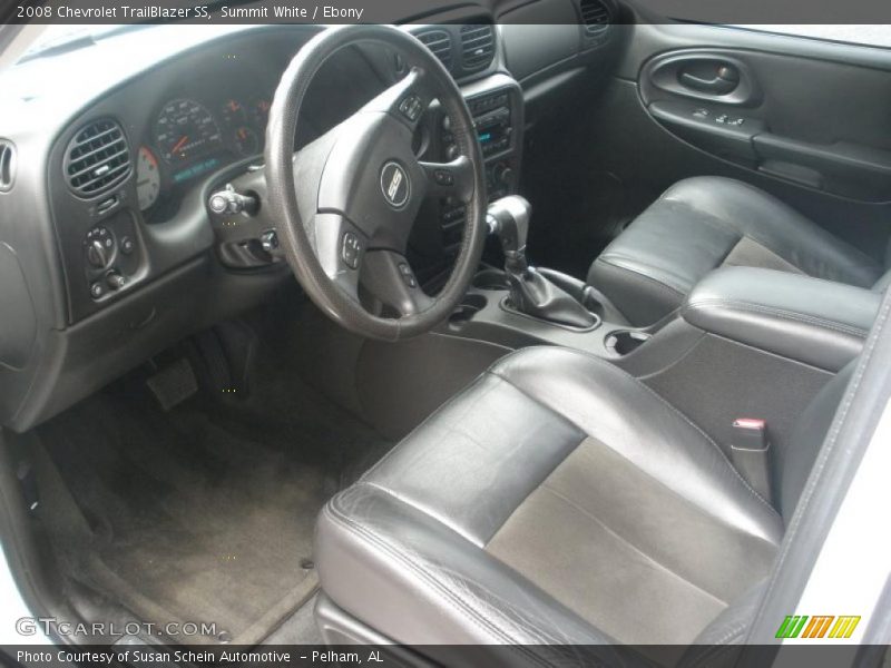  2008 TrailBlazer SS Ebony Interior