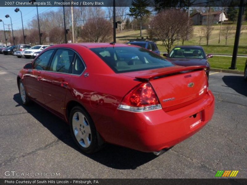 Precision Red / Ebony Black 2007 Chevrolet Impala SS