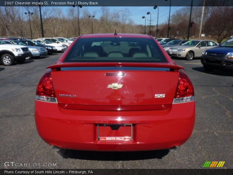 Precision Red / Ebony Black 2007 Chevrolet Impala SS