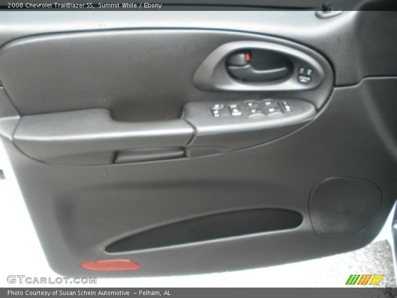 Summit White / Ebony 2008 Chevrolet TrailBlazer SS