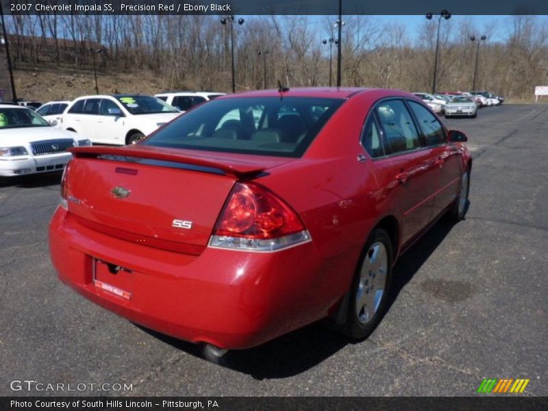 Precision Red / Ebony Black 2007 Chevrolet Impala SS