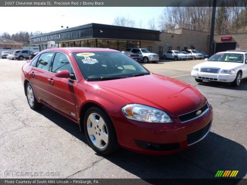 Precision Red / Ebony Black 2007 Chevrolet Impala SS