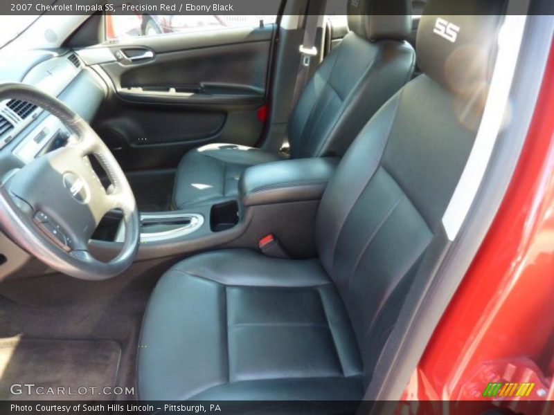 Precision Red / Ebony Black 2007 Chevrolet Impala SS