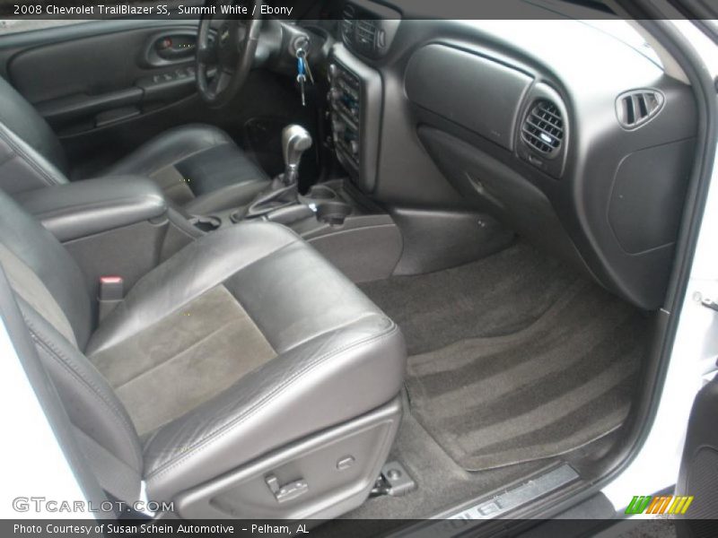 Summit White / Ebony 2008 Chevrolet TrailBlazer SS