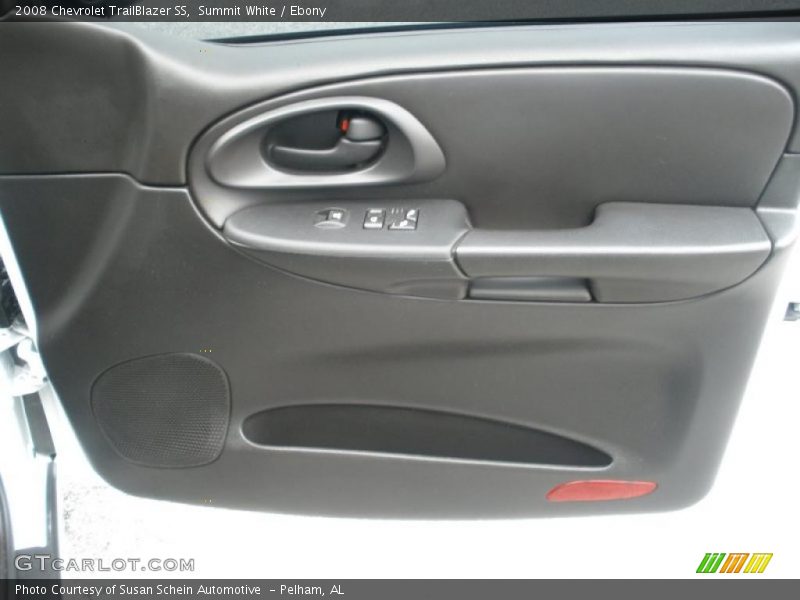 Summit White / Ebony 2008 Chevrolet TrailBlazer SS