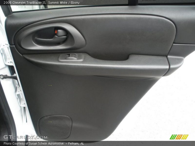 Summit White / Ebony 2008 Chevrolet TrailBlazer SS