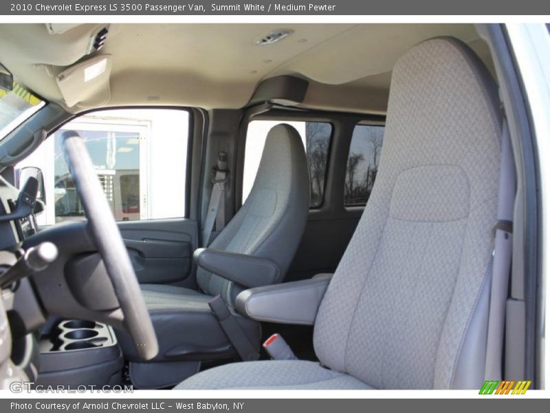  2010 Express LS 3500 Passenger Van Medium Pewter Interior