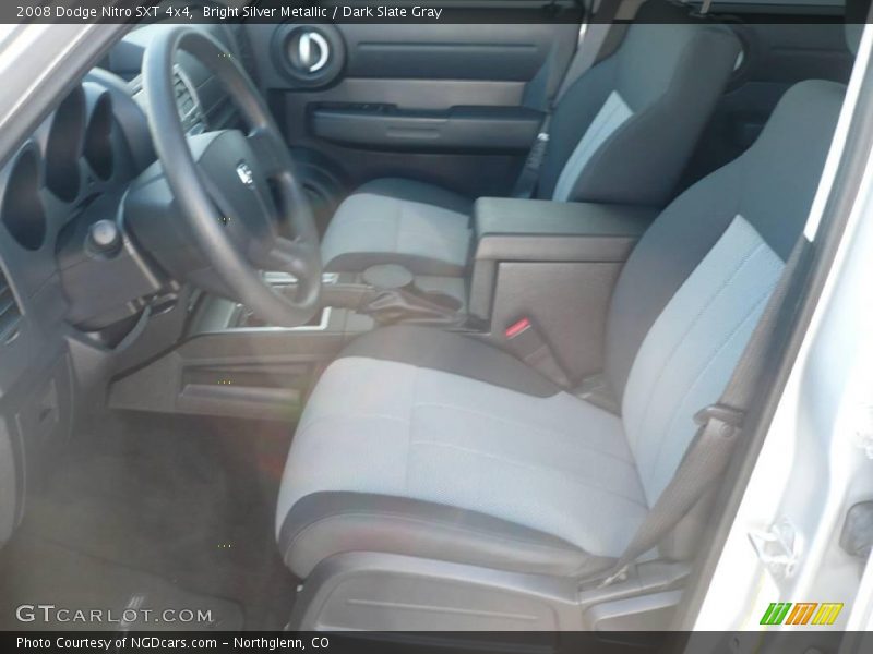 Bright Silver Metallic / Dark Slate Gray 2008 Dodge Nitro SXT 4x4