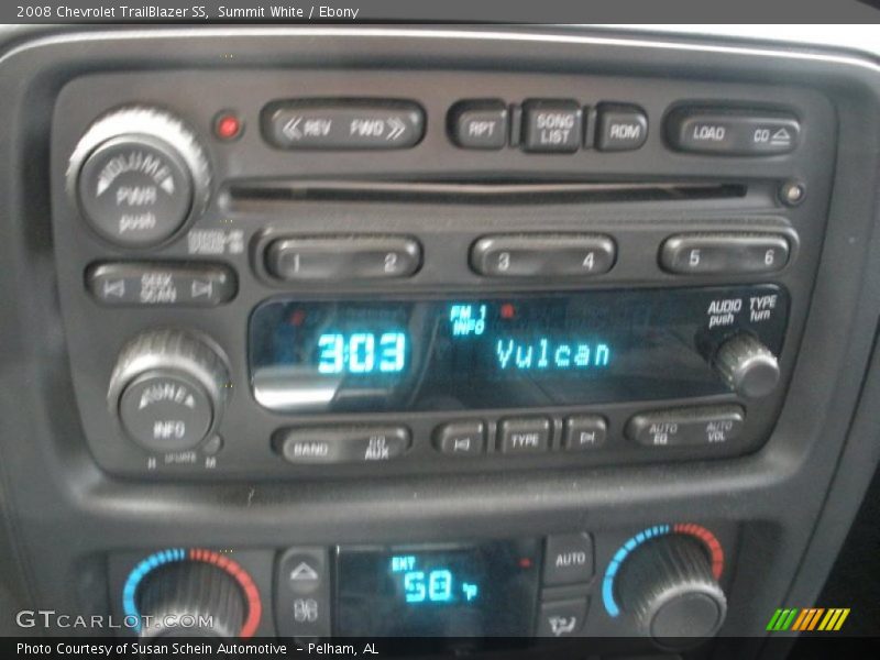 Summit White / Ebony 2008 Chevrolet TrailBlazer SS