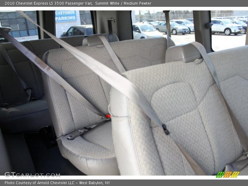  2010 Express LS 3500 Passenger Van Medium Pewter Interior