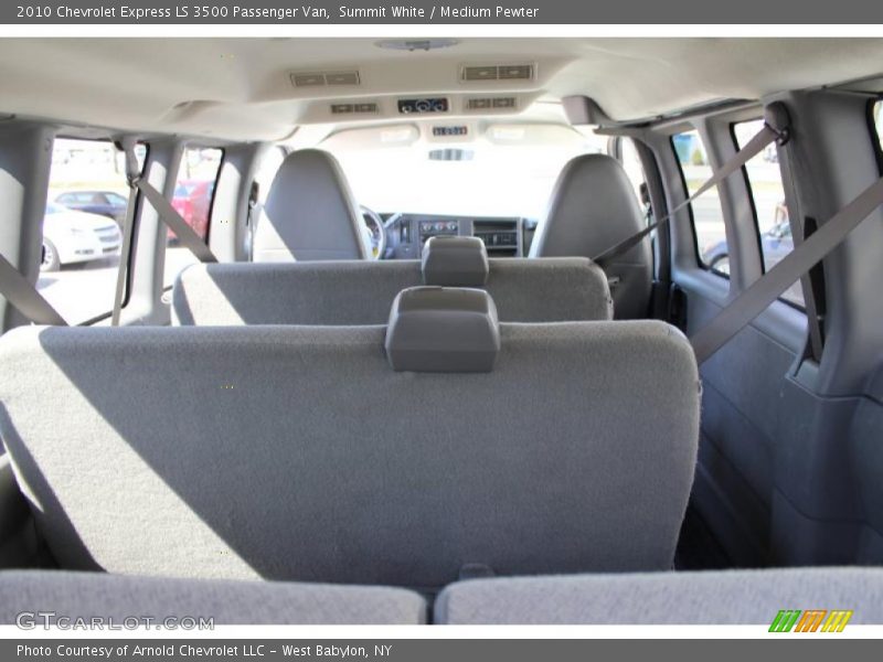  2010 Express LS 3500 Passenger Van Medium Pewter Interior