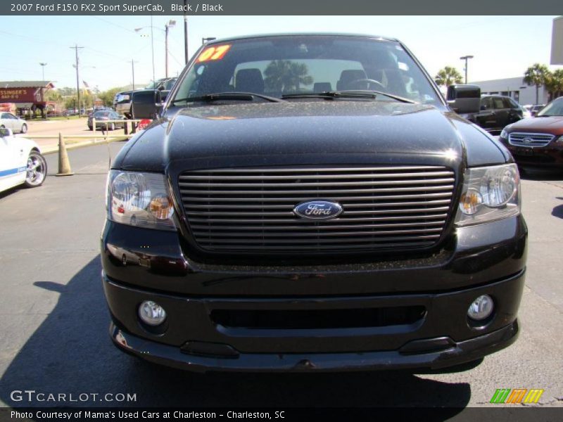 Black / Black 2007 Ford F150 FX2 Sport SuperCab