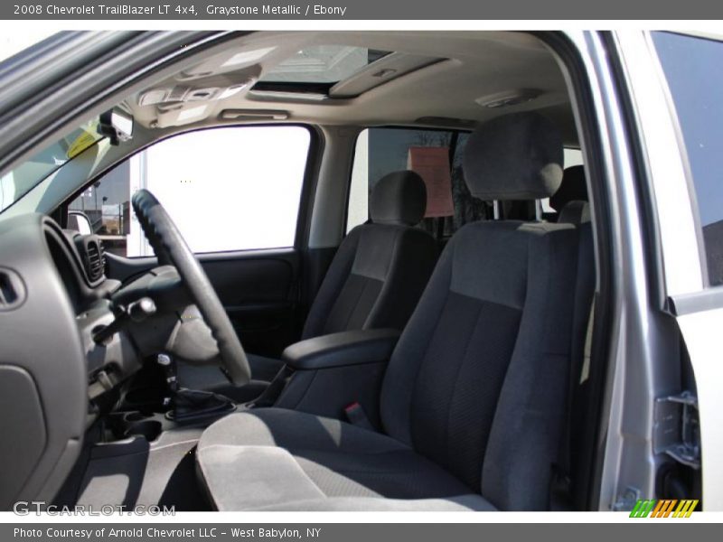 Graystone Metallic / Ebony 2008 Chevrolet TrailBlazer LT 4x4