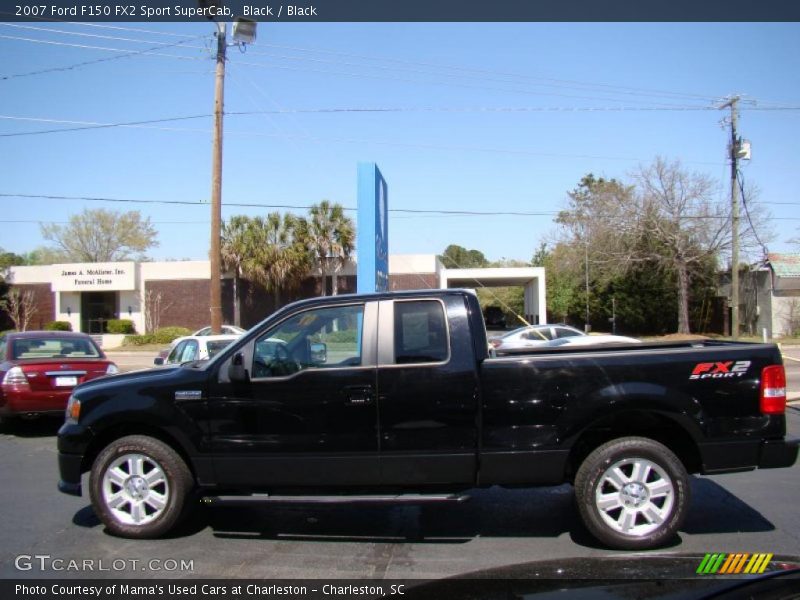 Black / Black 2007 Ford F150 FX2 Sport SuperCab