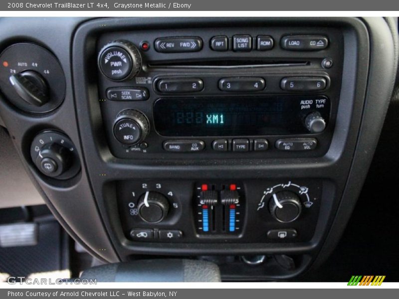 Graystone Metallic / Ebony 2008 Chevrolet TrailBlazer LT 4x4