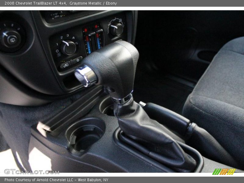 Graystone Metallic / Ebony 2008 Chevrolet TrailBlazer LT 4x4