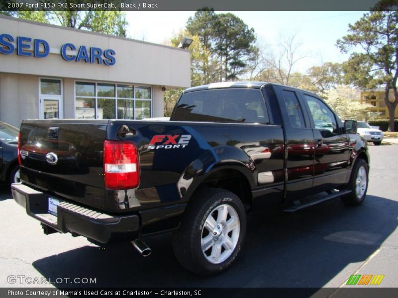 Black / Black 2007 Ford F150 FX2 Sport SuperCab
