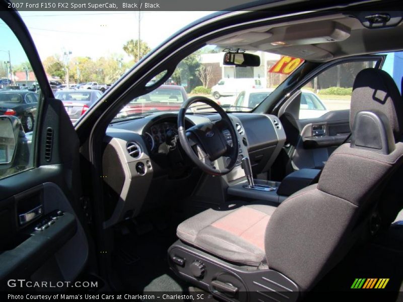 Black / Black 2007 Ford F150 FX2 Sport SuperCab