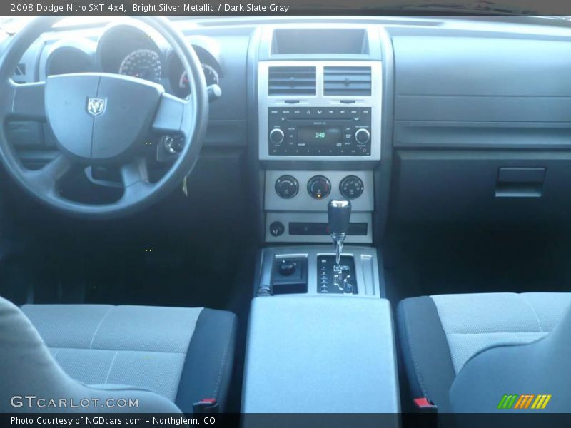 Bright Silver Metallic / Dark Slate Gray 2008 Dodge Nitro SXT 4x4