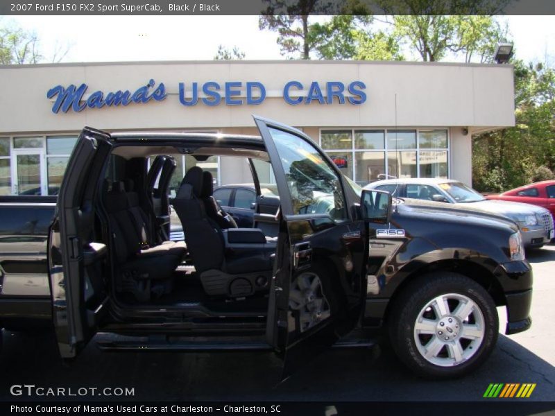 Black / Black 2007 Ford F150 FX2 Sport SuperCab